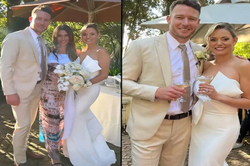 David Miller gets married to his longtime girlfriend Camilla Harris