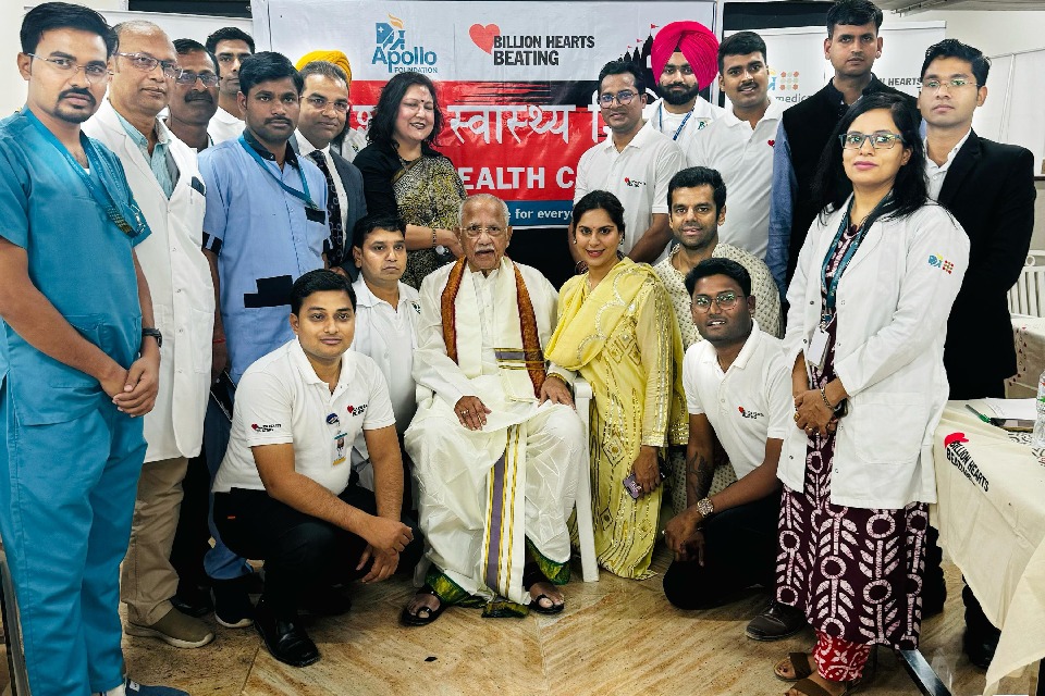 Pratap C Reddy and Upasana launches Apollo Hospital Services in Ayodhya