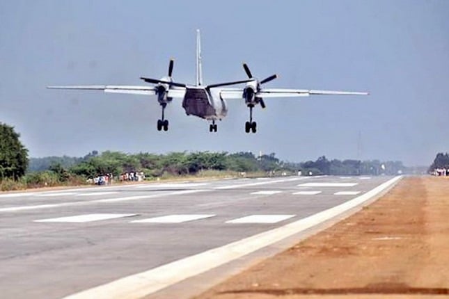 Modi plane likely land on national highway emergency runway near Korisapadu