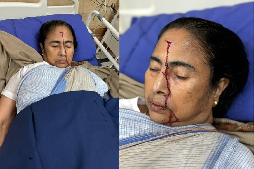 Mamata Banerjee suffers 'major' injury, rushed to hospital: TMC