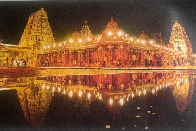 BRS MLC Kavitha Viral Tweet On Yadagiri Gutta Temple