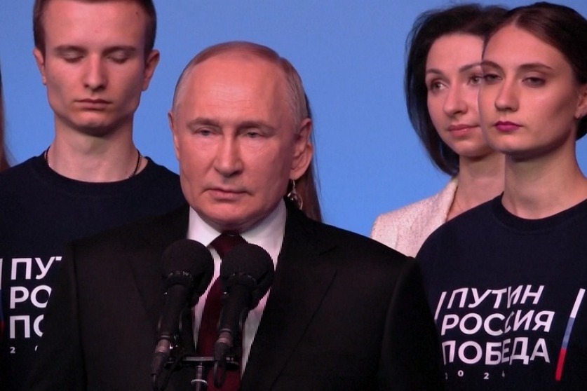 Victory speech: Putin thanks citizens, says Russia will become stronger