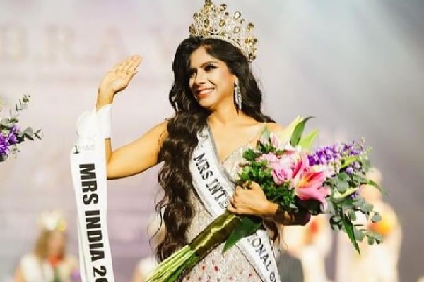 MP's Tani Gautam clinches title of 'Mrs International Global Beauty
 Pageant 2024'
