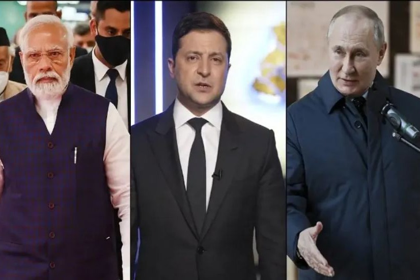 Modi talks to Ukraine russia presidents