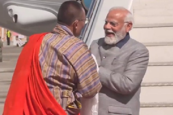 PM Modi reaches Bhutan to inaugurate hospital, meet King