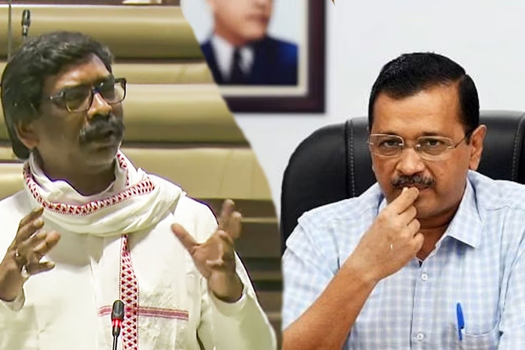 Arvind Kejriwal and Hemant Soren both arrested by common ED officer in money laundering case