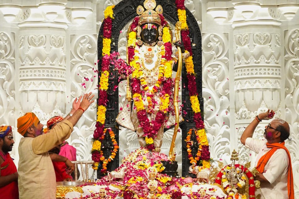 Ayodhya celebrates first Holi after Ram temple 'pran pratishtha' ceremony