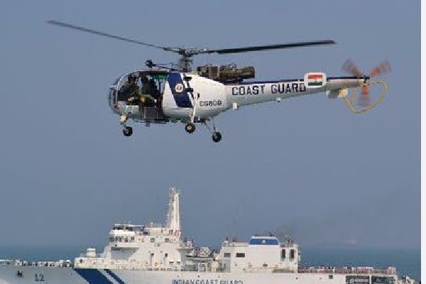 Indian Coast Guard rescues man from tugboat off Gujarat coast