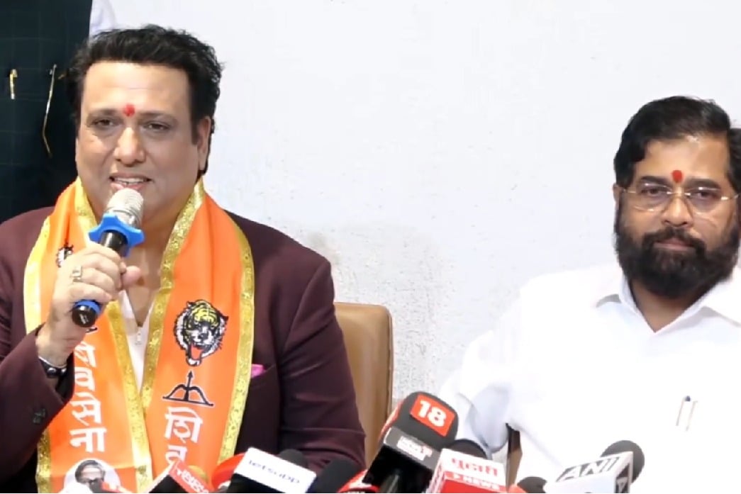 Govinda joins Shiv Sena in CM Shinde's presence; may be fielded from Mumbai North West
