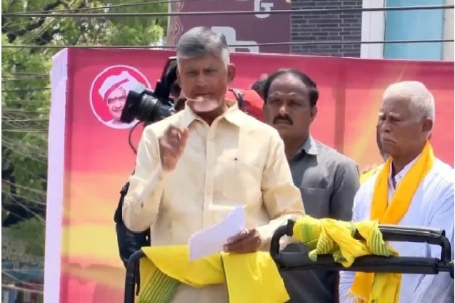 Yesterday, my security officer said just one thing: Chandrababu