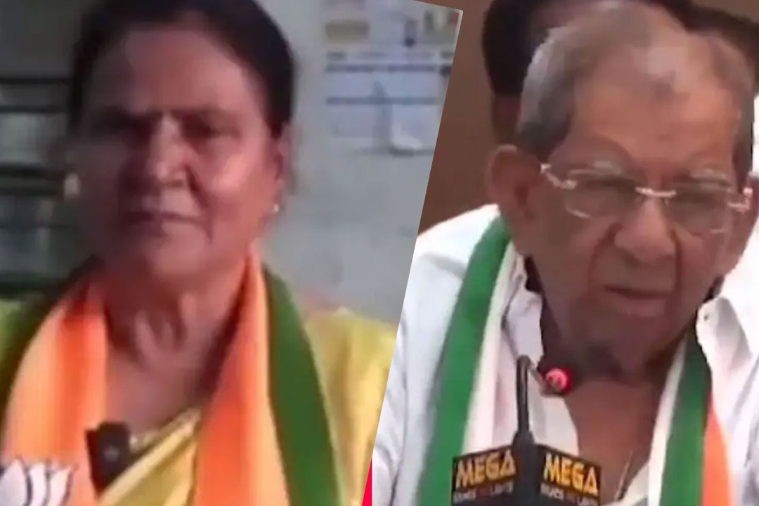 Congress MLAs Sexist Remark On BJP Leader Gayathri Siddeshwara Sparks Row