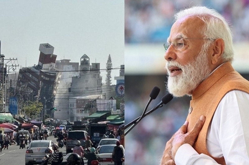 PM Modi condoles loss of lives in Taiwan earthquake
