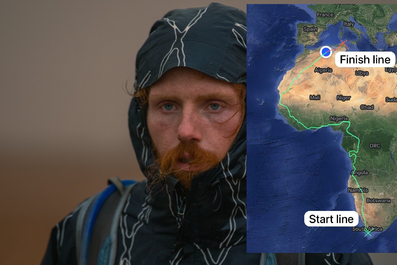 British Man Nears Milestone Of Becoming First To Run Entire Length of Africa