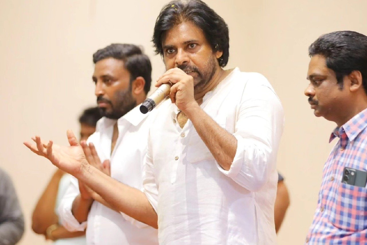 Pawan Kalyan questions YCP Govt on pensions issue