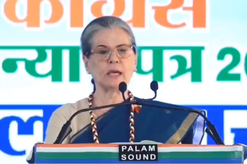 India is not property of a few people, belongs to everyone: Sonia Gandhi