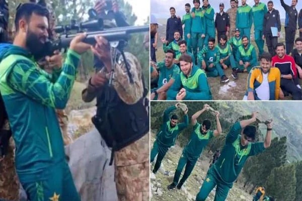 Pakistan Cricket Team Undergoes Training With Army During Fitness Camp at Kakul