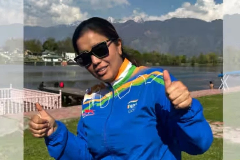 Kashmirs Water Queen Bilquis Mir Scripts History Becomes First Indian Woman Jury Member For Olympics
