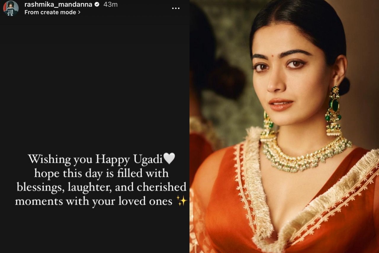 Rashmika's Ugadi greetings: 'This day is filled with blessings, laughter'