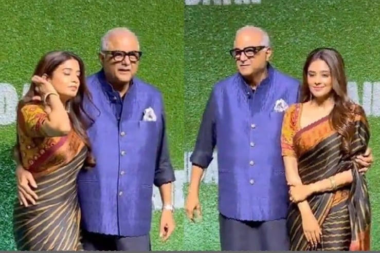 Netizens fires on Boney Kapoor for touching Priyamani waist