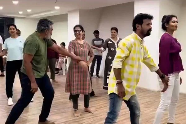 SS Rajamouli Dance with Rama Rajamouli Video goes Viral on Social Media