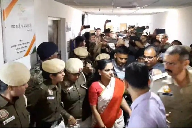 Kavitha petition in court about her arrest