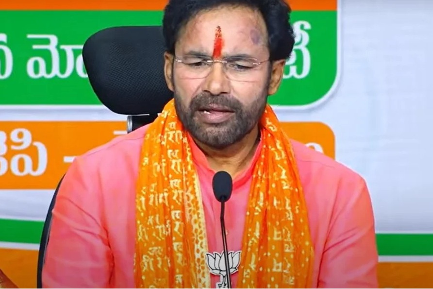 Kishan Reddy questions about what congress make changes