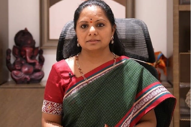 Kavitha produced in Court