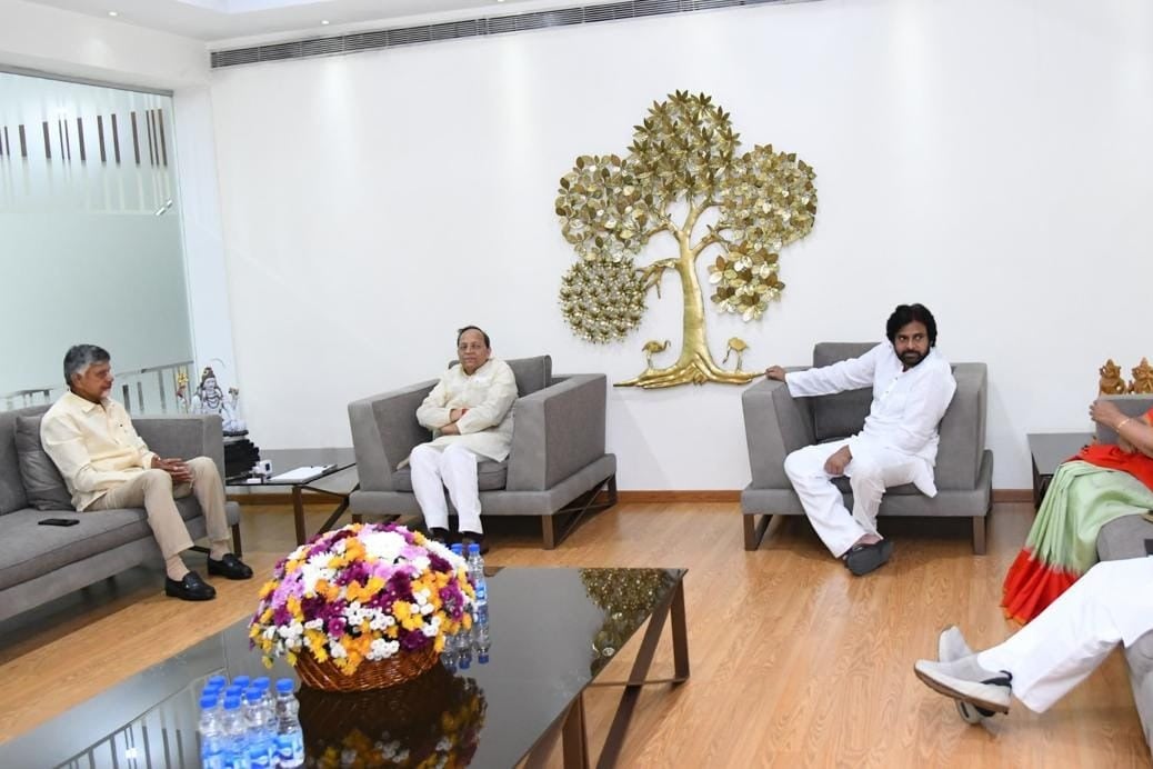NDA Leaders meeting in Chandrababu residence concluded 