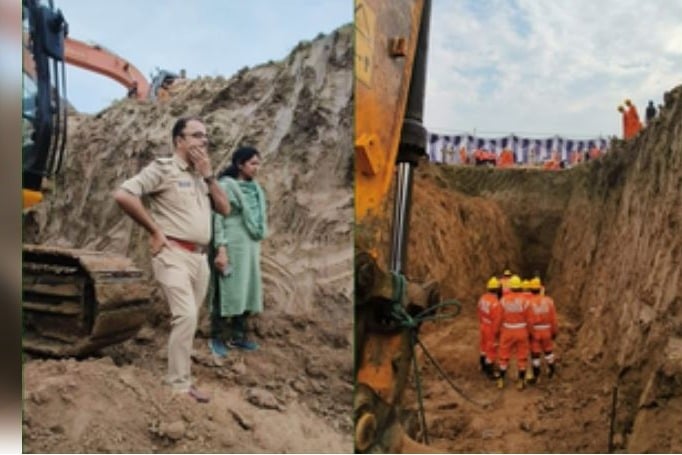 Hope floats as rescue op continues for over 30 hours to save 6-yr-old from borewell in MP