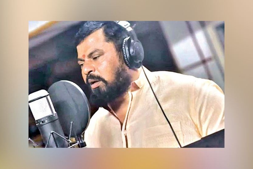 Goshamahal MLA Rajasingh pens and sings a telugu song for the first time