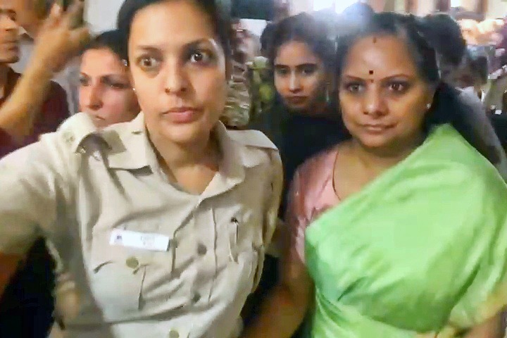 K. Kavitha sent to judicial custody till April 23 in excise policy case being probed by CBI