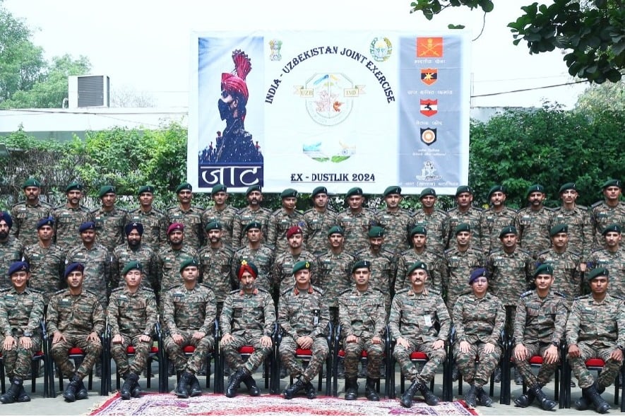 Indian armed forces contingent leaves for Uzbekistan for joint exercise 'Dustlik'