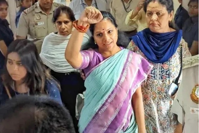 Delhi Court issues warning to Kavitha for media interaction