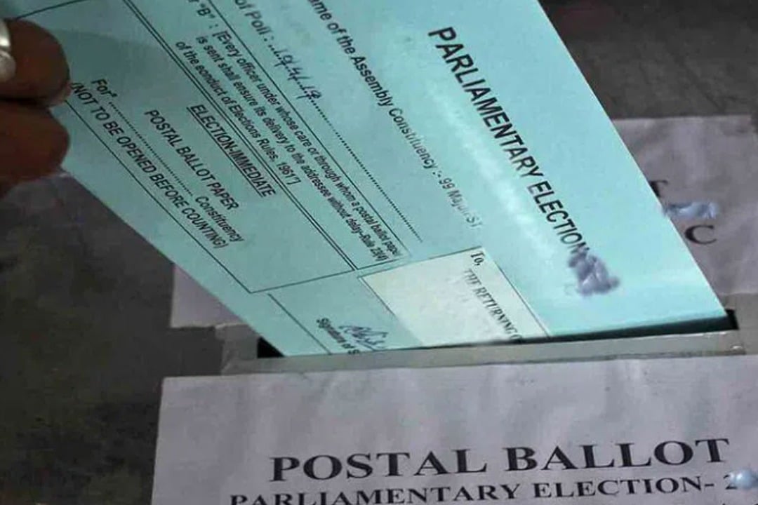 The postal ballot will start from May 3 in the Lok Sabha polls 2024