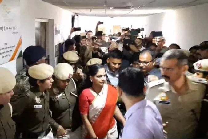 Kavitha bail petition plea postponed