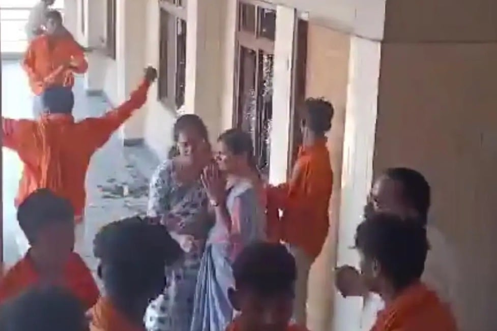 Telangana School Attacked After Students Questioned Over Saffron Attire