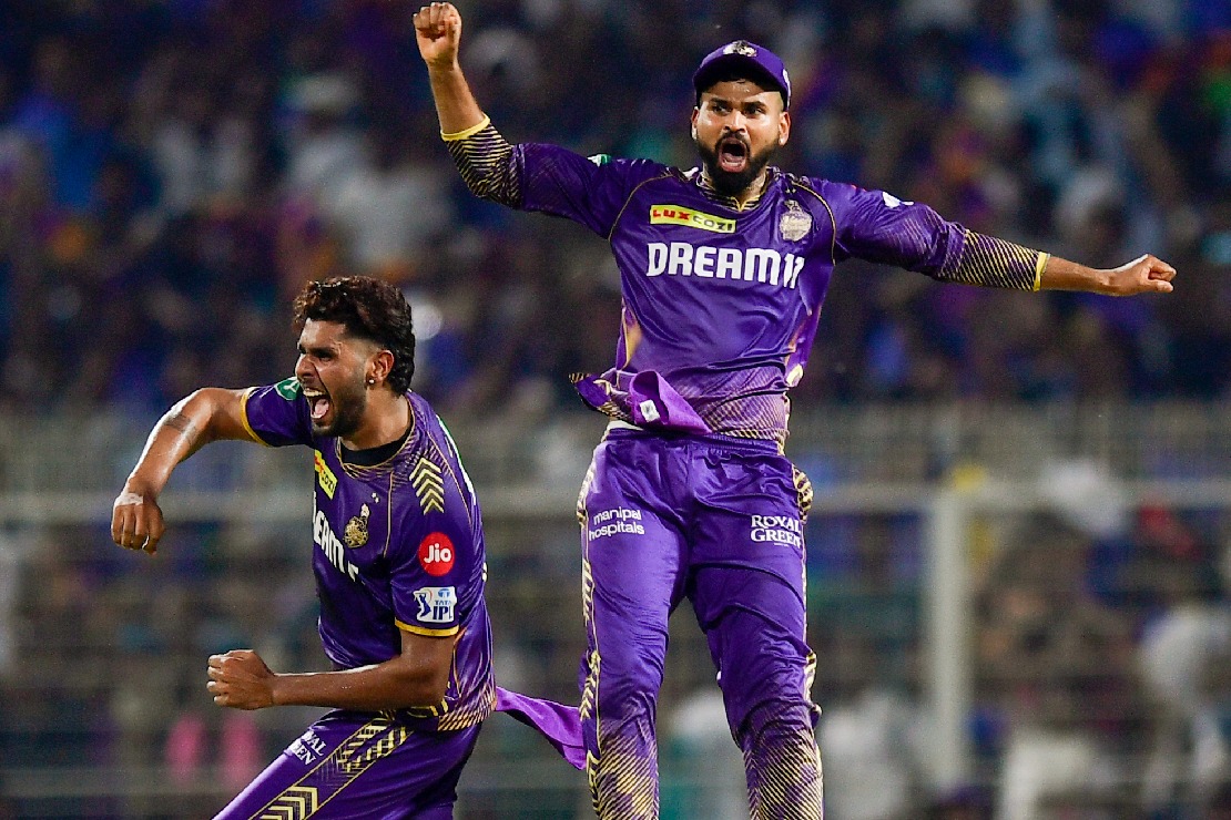 IPL 2024: Iyer, Salt, Russell star as KKR survive Karn scare to beat RCB by one run