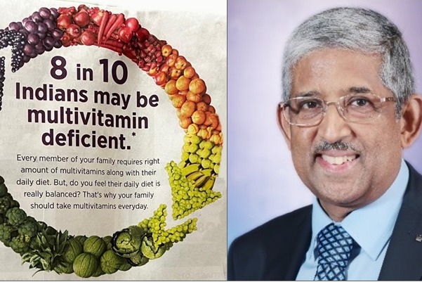 'There's nothing called multivitamin deficiency', diabetologist criticises Centrum ad