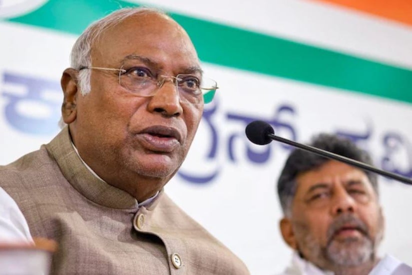 Congress chief Mallikarjun Kharges emotional pitch at rally on home turf