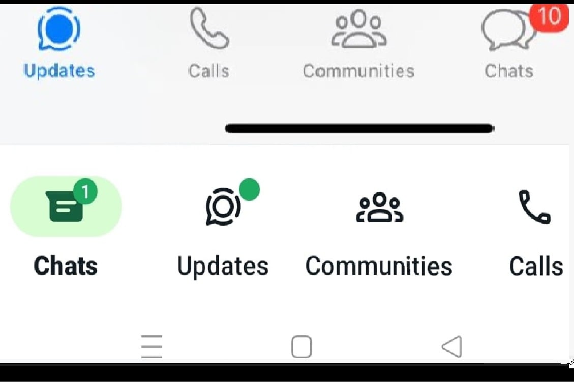 whatsapp has turned green for users