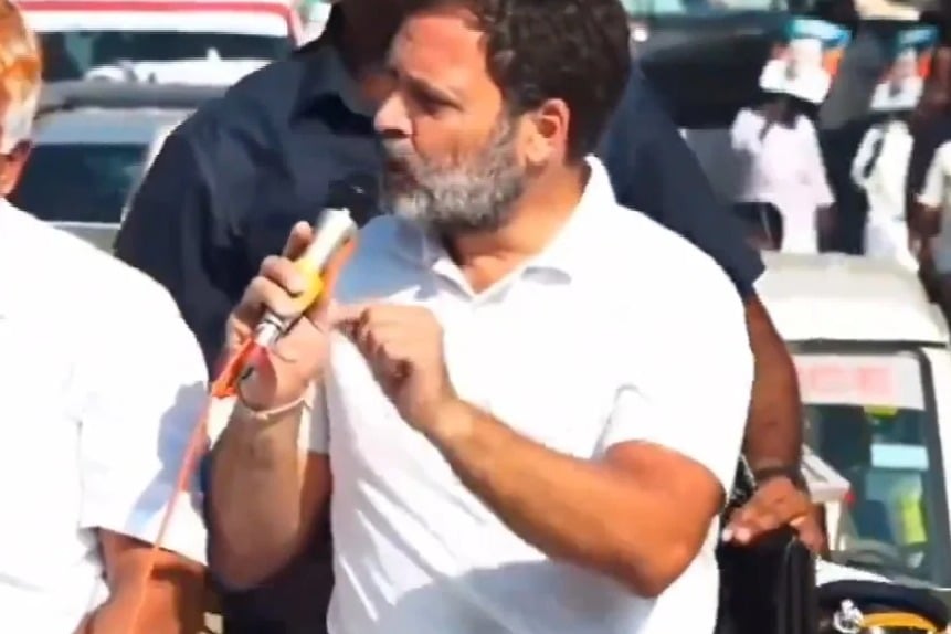 Modi might cry on stage any day says Rahul Gandhi calls PM nervous