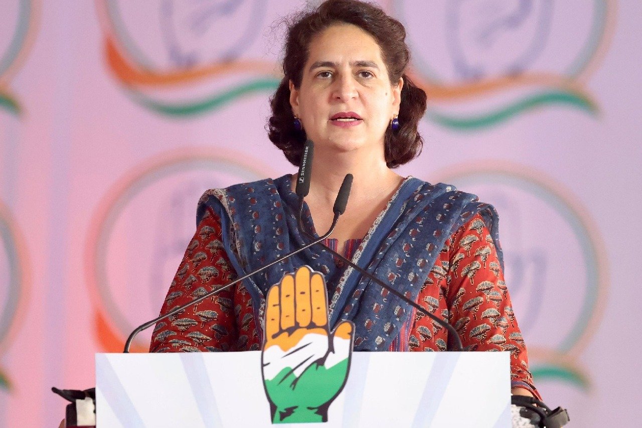 Priyanka Gandhi says BJP talking of 'tinkering' with Constitution with PM’s nod