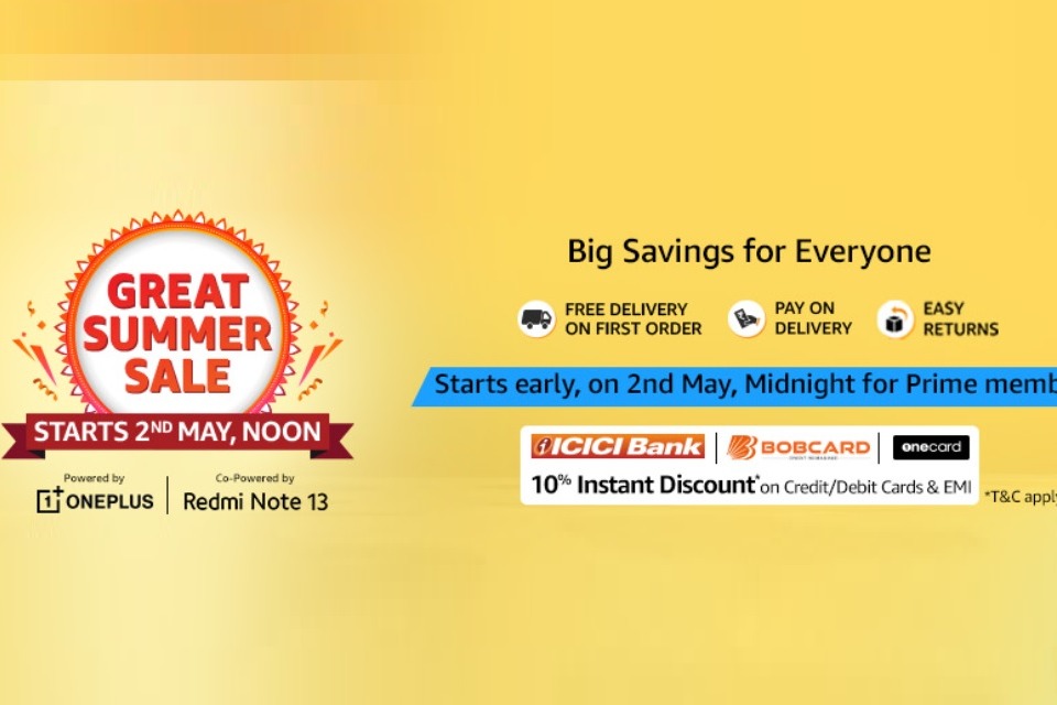amazon great summer sale starts from may 2