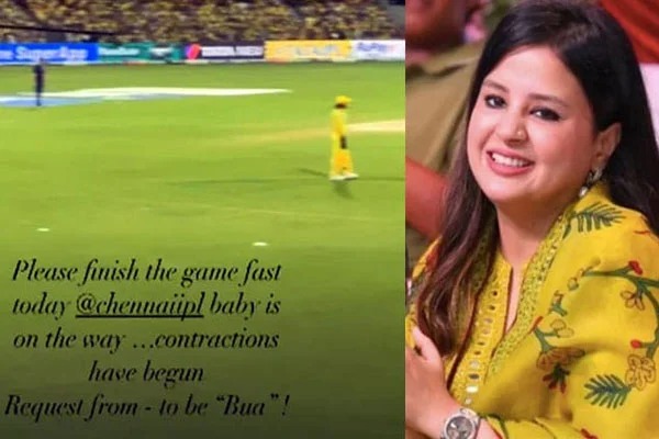 Sakshi Dhoni Instagram story from Chepauk during CSK vs SRH goes viral