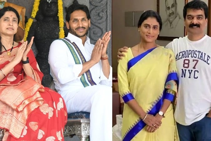 Members of the divided YSR family hit campaign trail in Kadapa