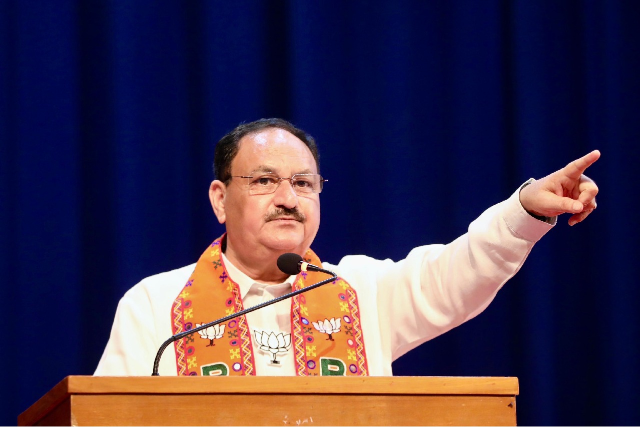 Ambedkar said there is no place for reservation based on religion, J.P. Nadda slams Cong at Intellectual Meet