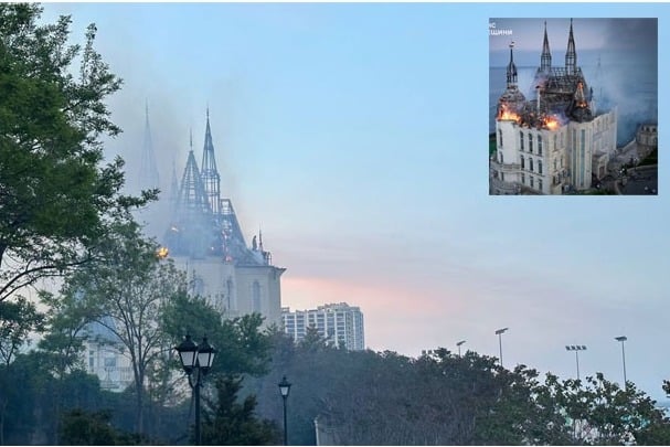 Russia destroys Harry Potter castle in Ukraine