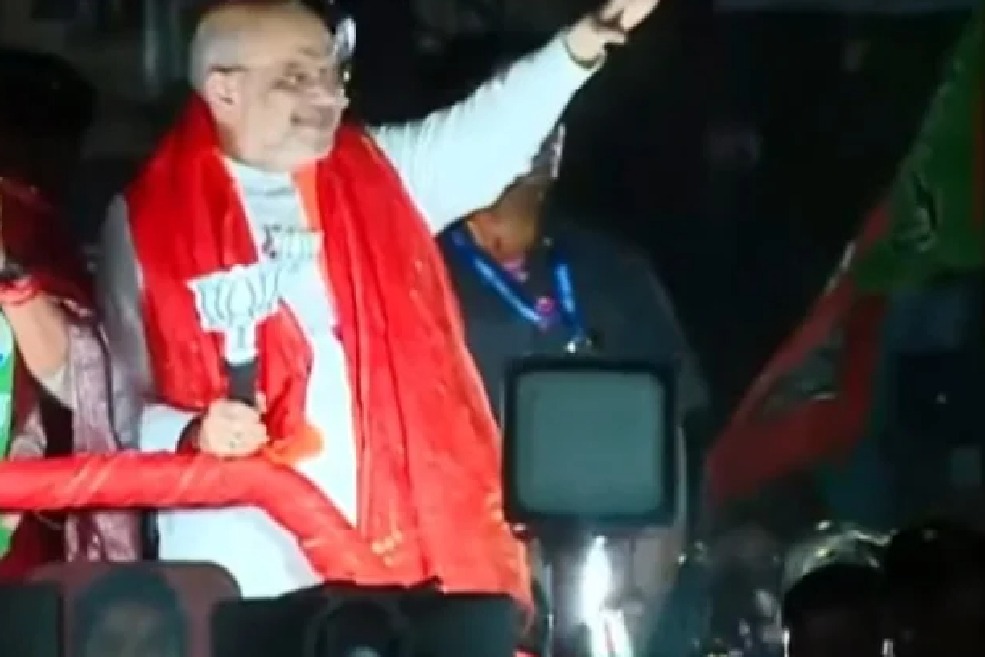 High Court stay on Amit Shah marphing video