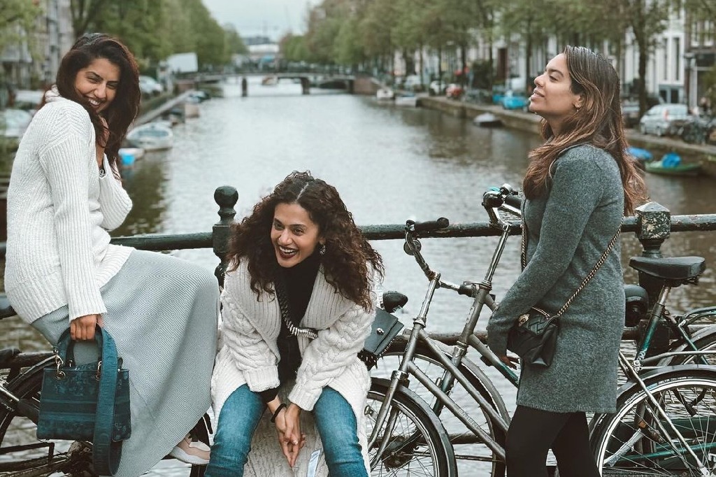 Taapsee's Amsterdam vacation with sisters is all about the ‘canal, cycling and siblings'