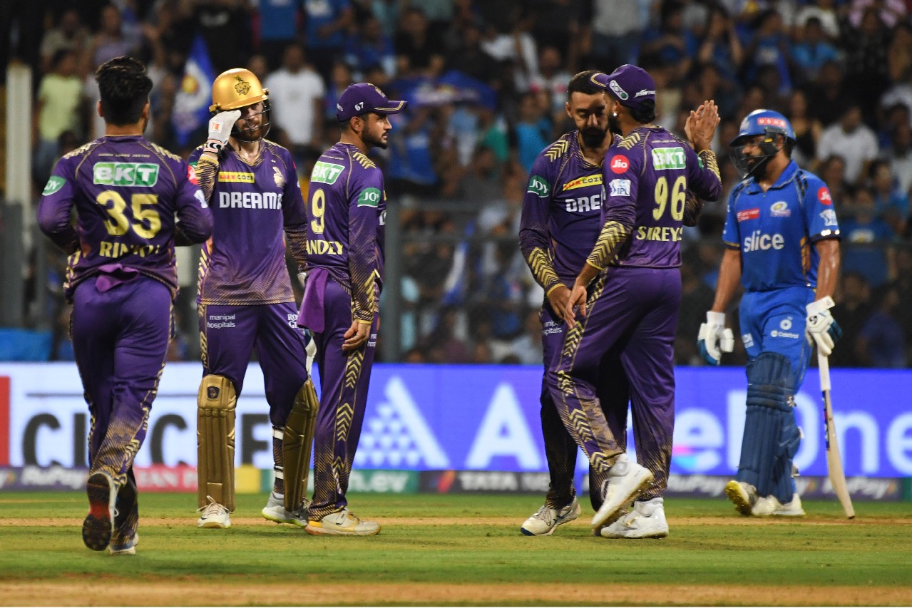 KKR beat MI for second ever win at Wankhede